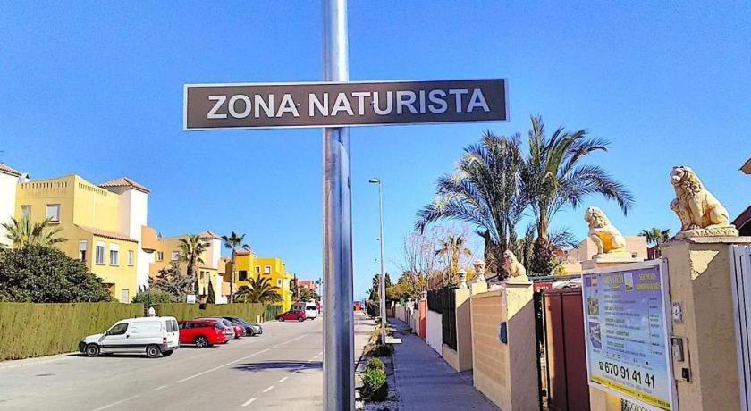 Estudio En Urbanizacion Naturista Con Piscina Junto Al Mar Vera Exterior photo