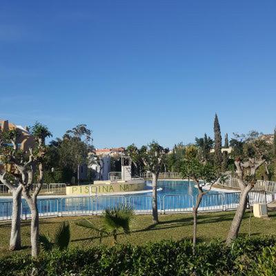 Estudio En Urbanizacion Naturista Con Piscina Junto Al Mar Vera Exterior photo